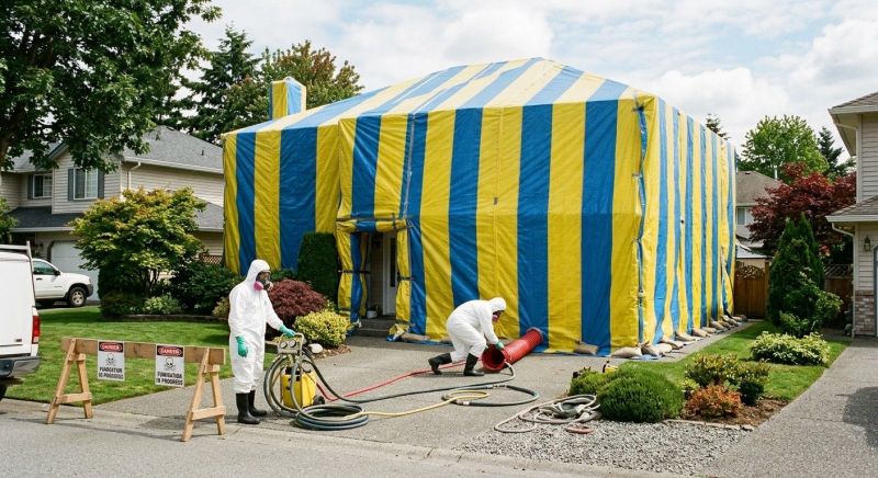 Tent Fumigation in San Antonio, TX