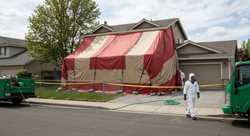 Termite Tenting in Marietta, GA